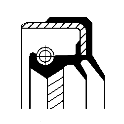 Shaft Seal, differential  Art. 49490476