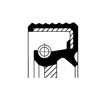 Shaft Seal, manual transmission (22)  Art. 01034079B