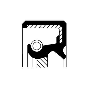 Shaft Seal, crankshaft (Gear side)  Art. 19036721B