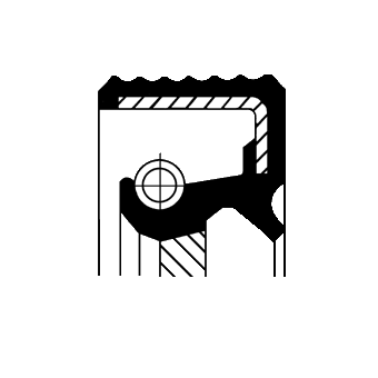 Shaft Seal, crankshaft (Gear side)  Art. 20025741B