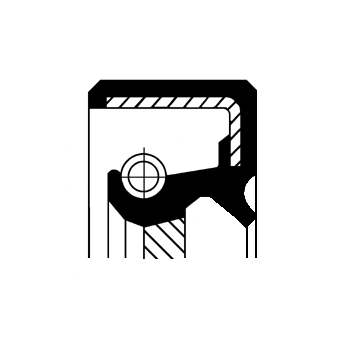 Shaft Seal, crankshaft (Front end)  Art. 19015514B