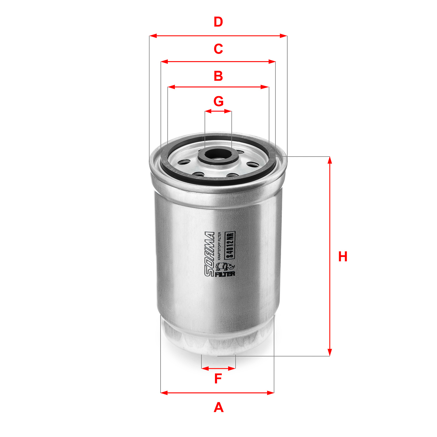 Fuel Filter  Art. S4012NR