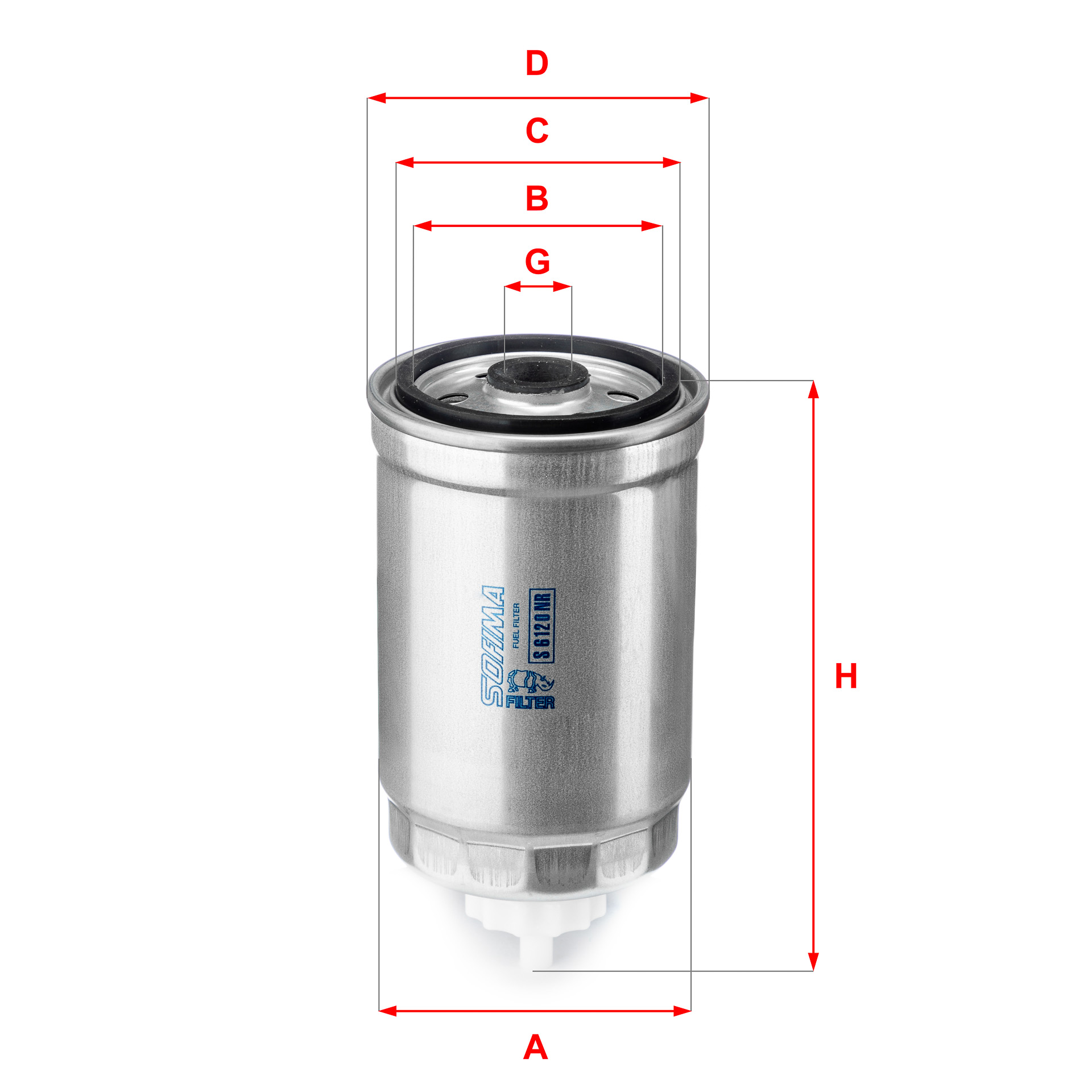 Fuel Filter  Art. S6120NR