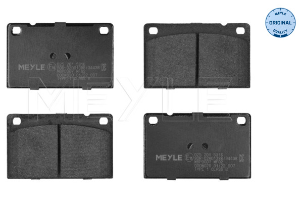 Brake Pad Set, disc brake (Front axle)  Art. 0252015316