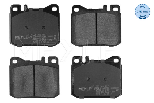 Brake Pad Set, disc brake (Front axle)  Art. 0252034117