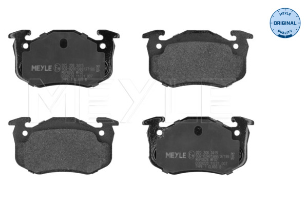 Brake Pad Set, disc brake (Front axle)  Art. 0252063415