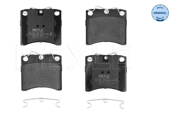 Brake Pad Set, disc brake (Front axle)  Art. 0252065217