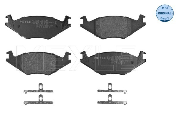 Brake Pad Set, disc brake (Front axle)  Art. 0252088917