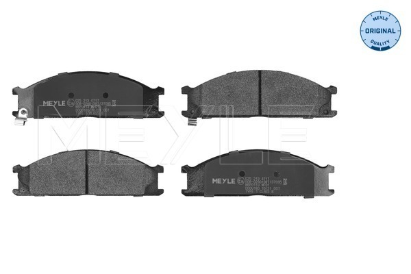 Brake Pad Set, disc brake (Front axle)  Art. 0252134717