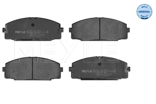 Brake Pad Set, disc brake (Front axle)  Art. 0252146815