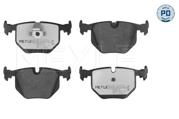 Brake Pad Set, disc brake (Rear axle)  Art. 0252148717PD