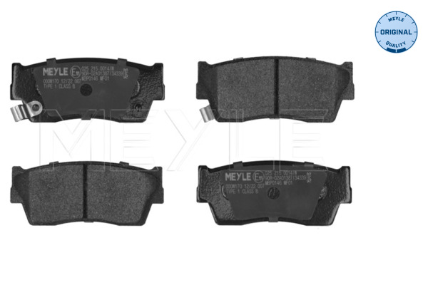 Brake Pad Set, disc brake (Front axle)  Art. 0252150014W