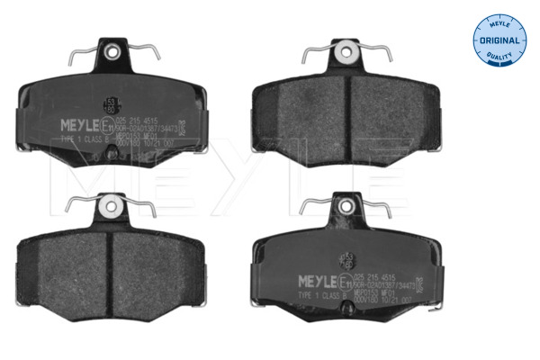 Brake Pad Set, disc brake (Rear axle)  Art. 0252154515