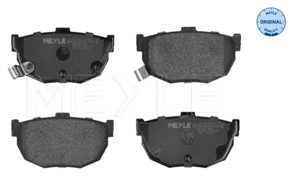 Brake Pad Set, disc brake (Rear axle)  Art. 0252155314W