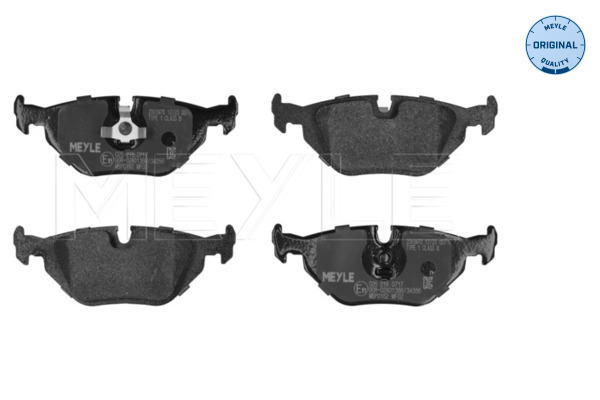 Brake Pad Set, disc brake (Rear axle)  Art. 0252160717