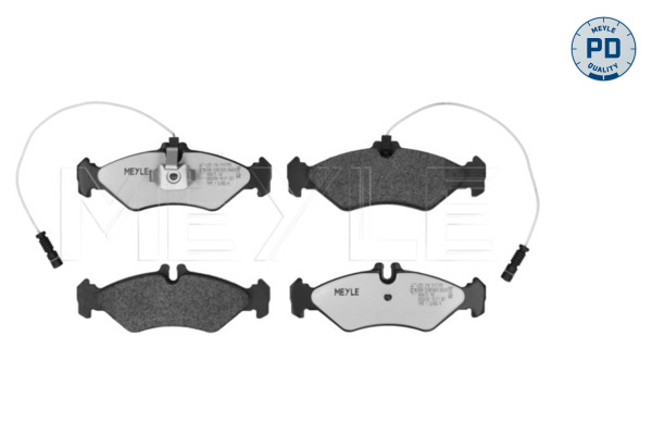 Brake Pad Set, disc brake (Rear axle)  Art. 0252162117PD