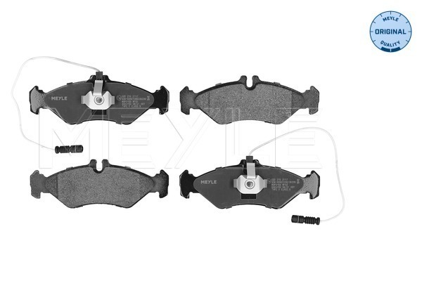 Brake Pad Set, disc brake (Rear axle)  Art. 0252162117