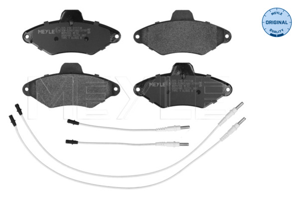 Brake Pad Set, disc brake (Front axle)  Art. 0252163117W