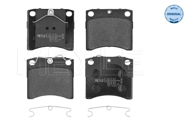 Brake Pad Set, disc brake (Front axle)  Art. 0252163517