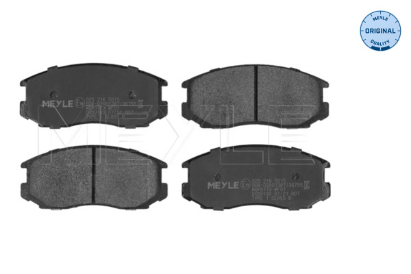 Brake Pad Set, disc brake (Front axle)  Art. 0252165015