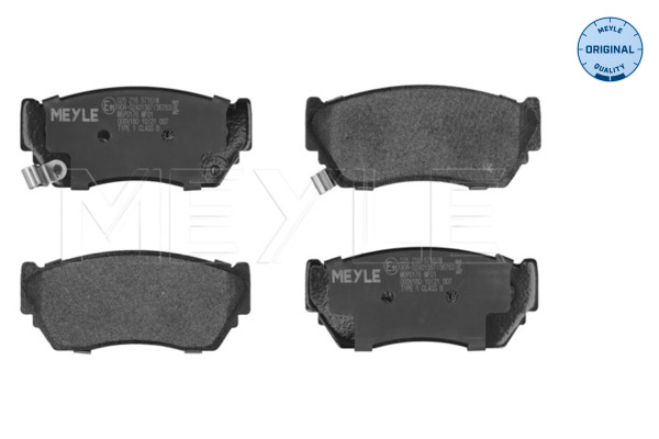 Brake Pad Set, disc brake (Front axle)  Art. 0252165716W