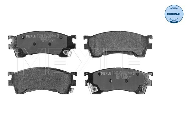 Brake Pad Set, disc brake (Front axle)  Art. 0252175416W