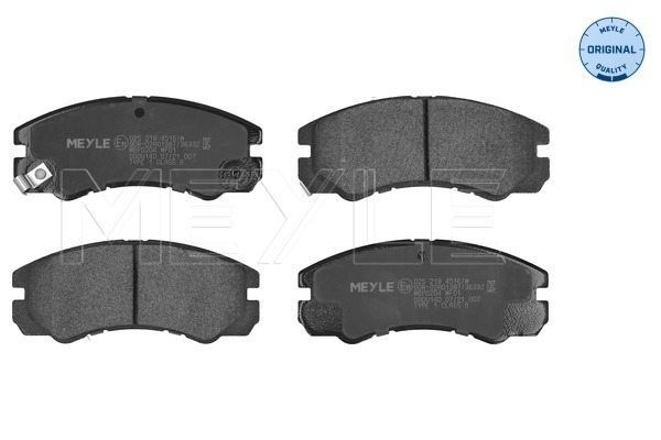 Brake Pad Set, disc brake (Front axle)  Art. 0252184516W