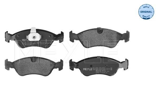 Brake Pad Set, disc brake (Front axle)  Art. 0252186217