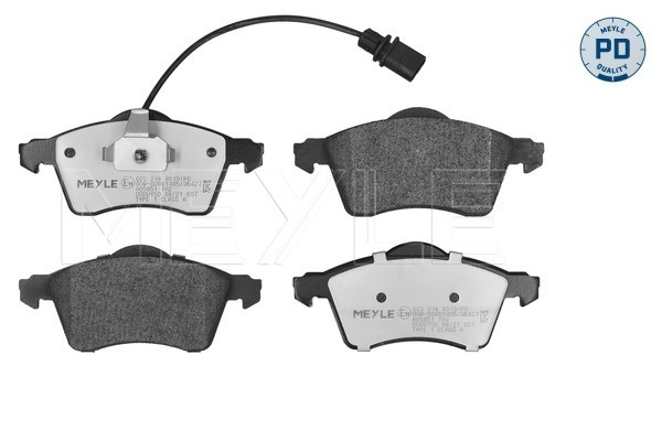 Brake Pad Set, disc brake (Front axle)  Art. 0252188519PD