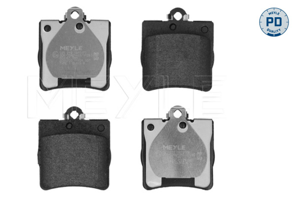 Brake Pad Set, disc brake (Rear axle)  Art. 0252191915PD