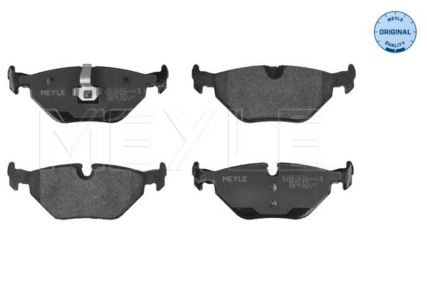 Brake Pad Set, disc brake (Rear axle)  Art. 0252193417