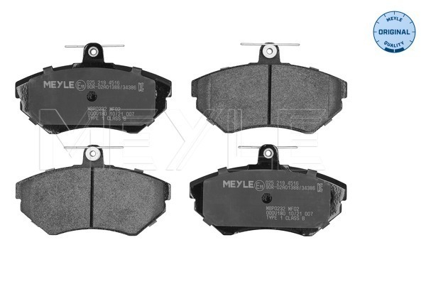 Brake Pad Set, disc brake (Front axle)  Art. 0252194516