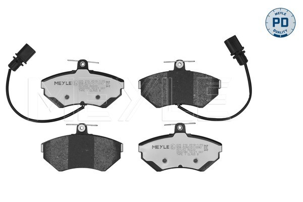 Brake Pad Set, disc brake (Front axle)  Art. 02521945191PD