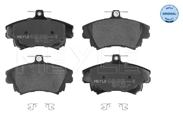 Brake Pad Set, disc brake (Front axle)  Art. 0252198317