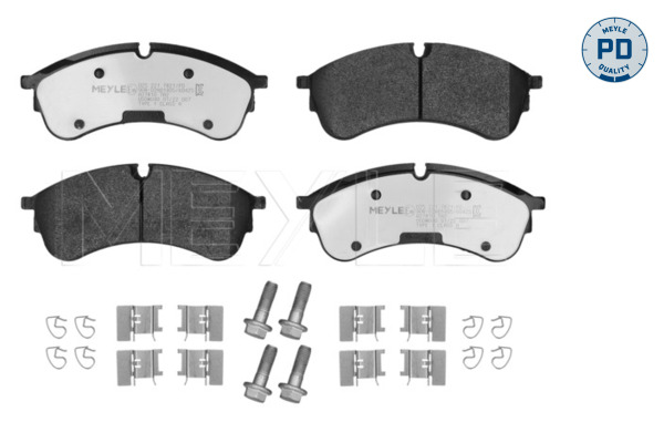 Brake Pad Set, disc brake (Front axle)  Art. 0252217821PD