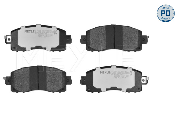 Brake Pad Set, disc brake (Front axle)  Art. 0252220117PD