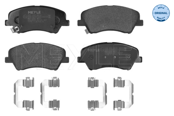 Brake Pad Set, disc brake (Front axle, left)  Art. 0252222818