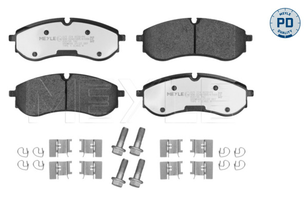 Brake Pad Set, disc brake (Rear axle)  Art. 0252249220PD