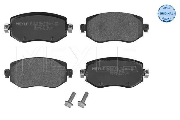 Brake Pad Set, disc brake (Front axle)  Art. 0252261019