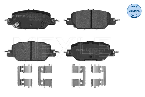 Brake Pad Set, disc brake (Front axle)  Art. 0252285216