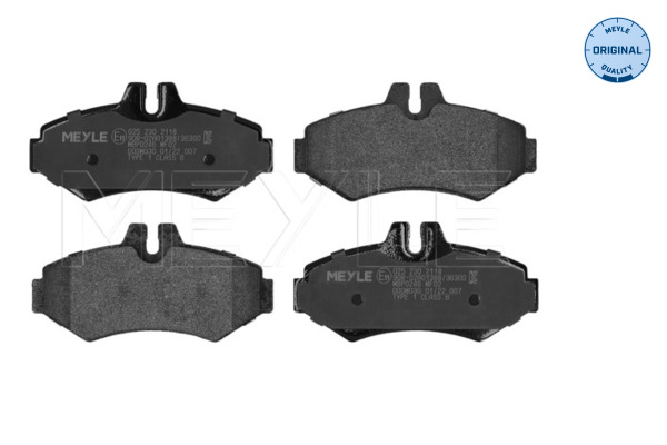 Brake Pad Set, disc brake (Rear axle)  Art. 0252302118