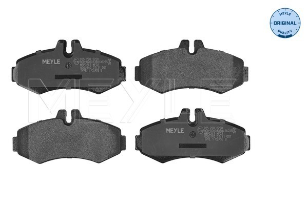 Brake Pad Set, disc brake (Front axle)  Art. 0252302220