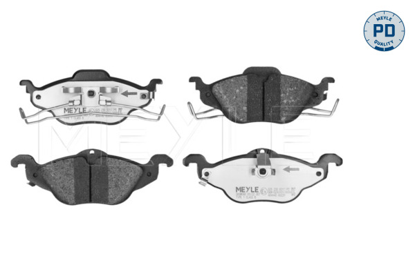 Brake Pad Set, disc brake (Front axle)  Art. 0252306317PD