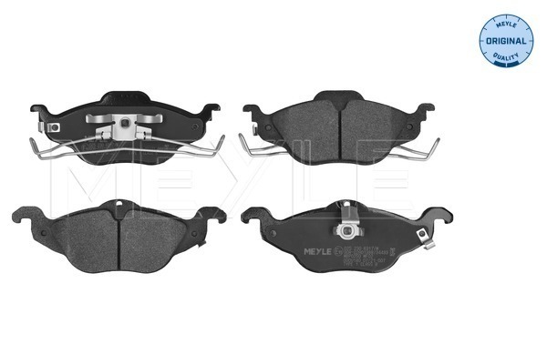 Brake Pad Set, disc brake (Front axle)  Art. 0252306317W