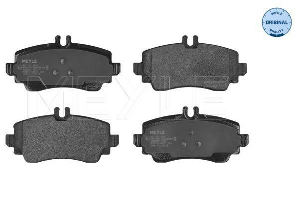 Brake Pad Set, disc brake (Front axle)  Art. 0252307016