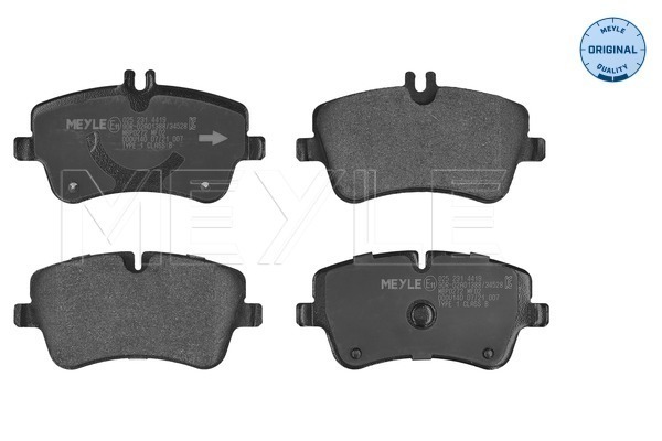 Brake Pad Set, disc brake (Front axle)  Art. 0252314419