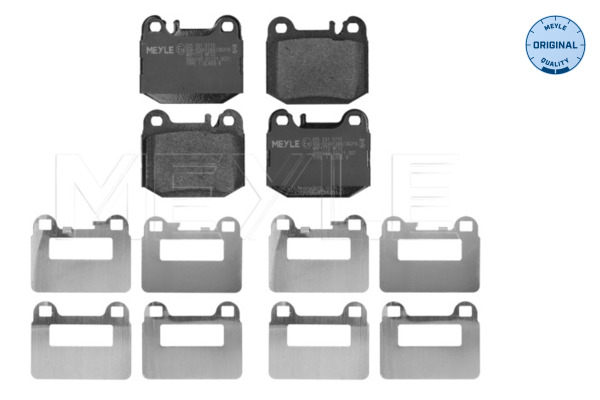 Brake Pad Set, disc brake (Rear axle)  Art. 0252315715