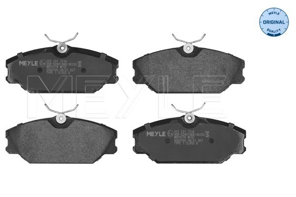 Brake Pad Set, disc brake (Front axle)  Art. 0252317218