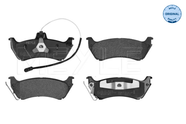 Brake Pad Set, disc brake (Rear axle)  Art. 0252319017W