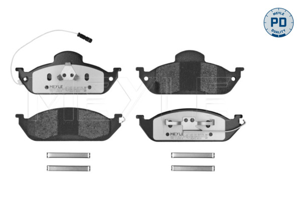 Brake Pad Set, disc brake (Front axle)  Art. 0252319317PD